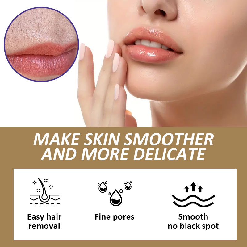Crema depilatoria para labios  - Hair Care Natural Ingredients reseña y precio